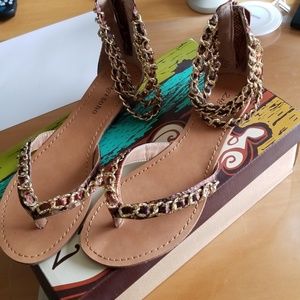 Brown Multi Mindy Sandal